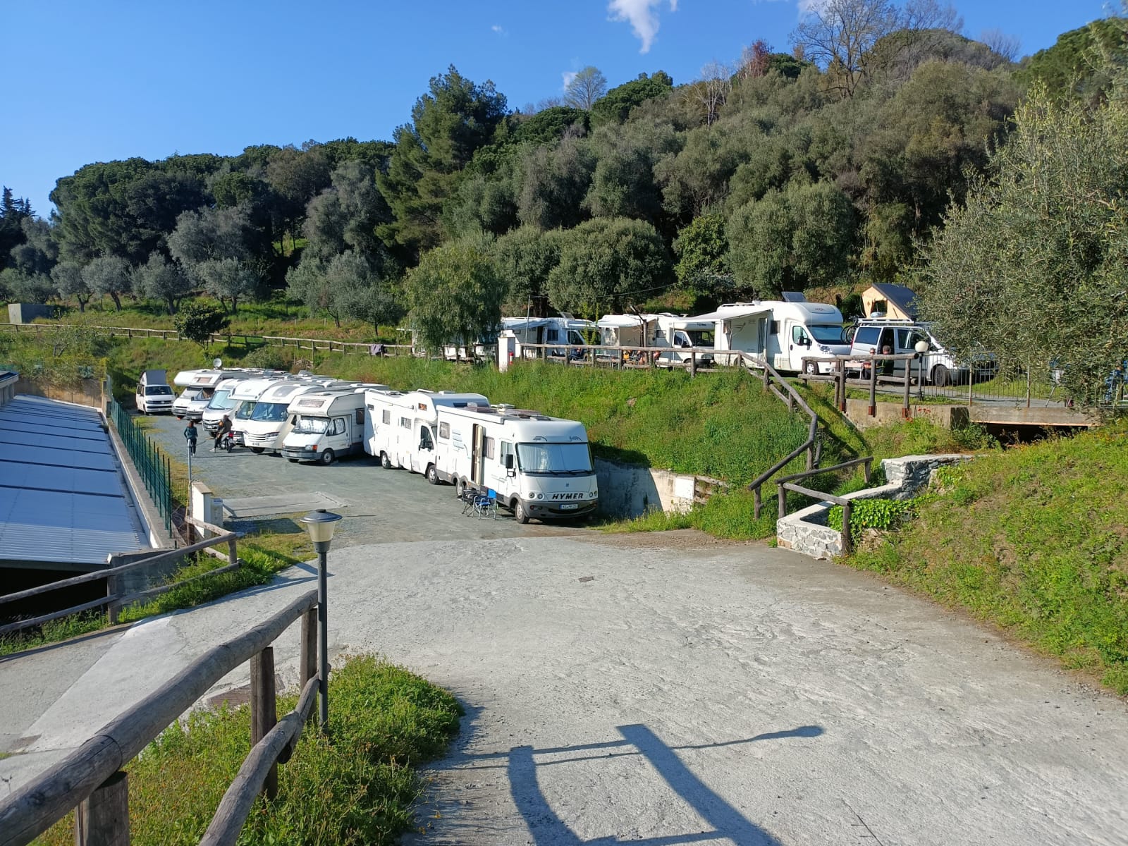 Spazio agri-camper dove sostare
